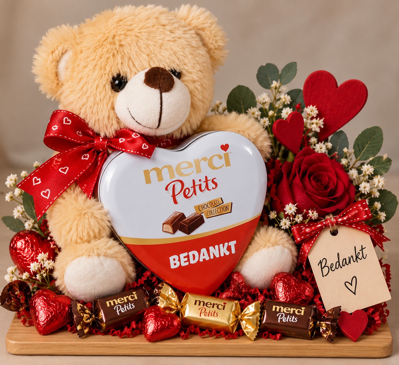 Teddybeer Bedankt